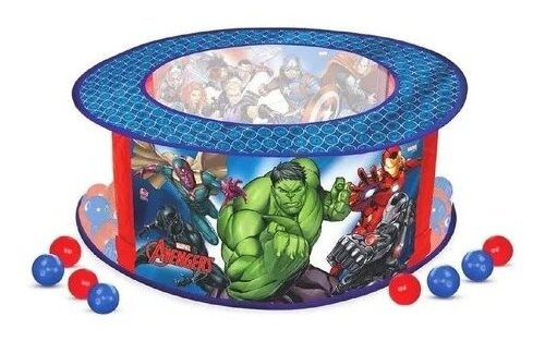 Piscina De Bolinhas Os Vingadores Avengers Com 100 Bolinhas