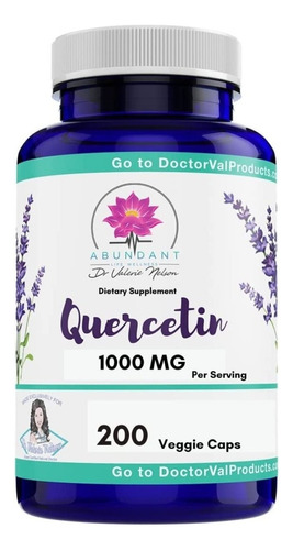 Quercetina 200 Cápsulas 1000mg - U - Unidad A $1024