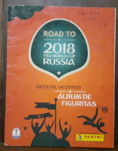 Album** Road To 2018 Fifa World Cup Rusia ** (47 Figus)