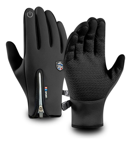 Guantes Térmicos Unisex Neoprene Moto Invierno Touch