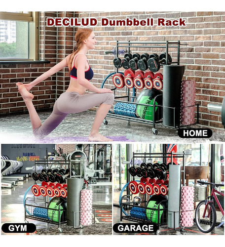 ~? Decilud Dumbbell Rack, Weight Rack For Dumbbells, Rack Ra