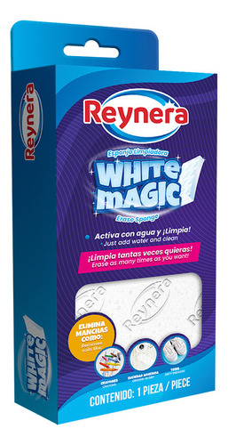 Esponja Limpiadora White Magic - 1 Pieza Reynera