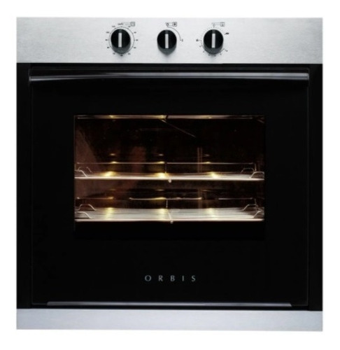 Horno Orbis A Gas 960apo Inox - Negro Grill Luz 60cm Digiya