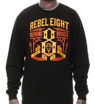 Comprar Buzo Rebel Eight 8 Burn Bridges Crewneck Importado Orginal