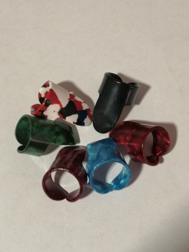 Imagen 4 de 4 de Uñas Para Guitarra O Salterio (18 Pzs)