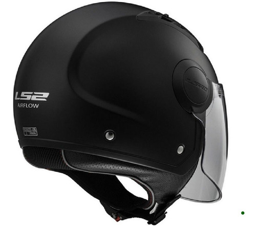 Imagen 3 de 3 de Casco Ls2 Of562 Airflow Talla M Color Negro Brillante Moto