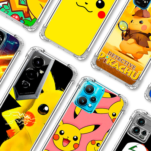 Forro Antigolpe Pikachu iPhone Todos Los Modelos