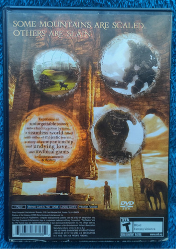 Shadow Of The Colosus Ps2 (Usado)