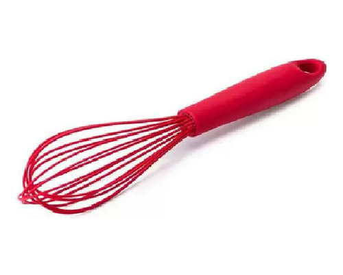 Batedor Em Silicone Vermelho 31cm Vermelho- Weck