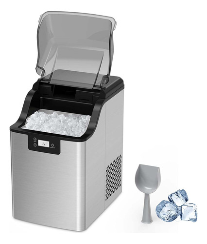 Máquina De Hielo Automática 20 Kg/día Hielo Masticable Cucha