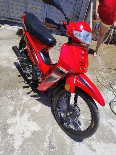 Shineray Phoenix 50cc, Vermelha, Única Dona