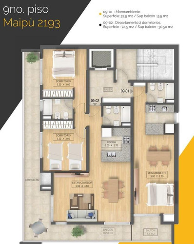 Imagen 10 de 15 de Departamento - Abasto