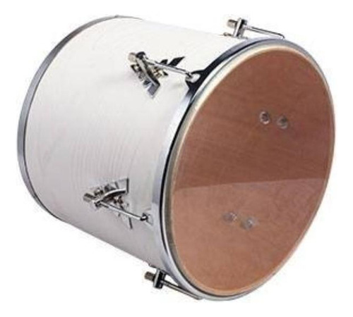 Repique De Mao Samba Music Phx 30x12 906mm Brw Branco Wood