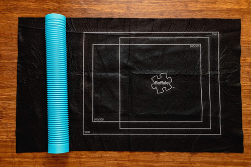 Alfombra De Rompecabezas Plegable Azul De Buffalo Games