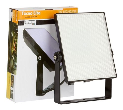 Imagen 6 de 7 de Reflector De Exterior Led, Ip65 ,30w, Luz Cálida Tecnolite