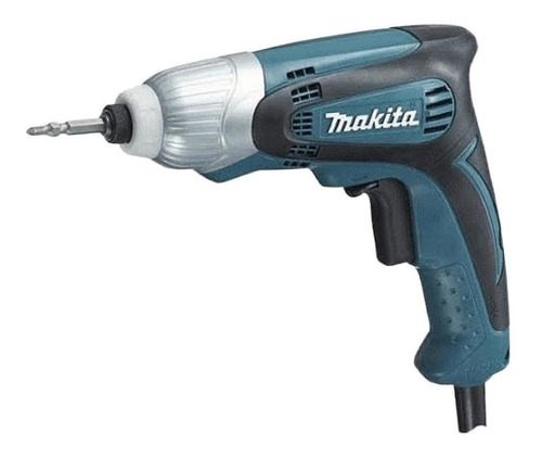 Parafusadeira De Impacto 1/4pol. 230w Td0100 Makita Cor Verde/Preto 220V