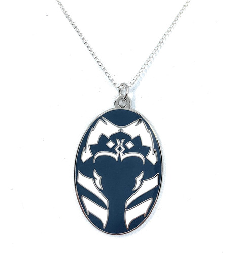 Joyería De Jules Star Wars Ahsoka Tano Collares Cadena De Pl