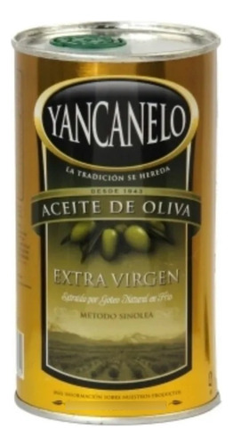 Aceite De Oliva Yancanelo Lata 500ml. - Método Sinolea