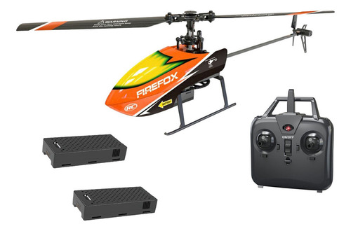 C129 4ch 6 Axis Flybarless Rc Helicóptero Con Control