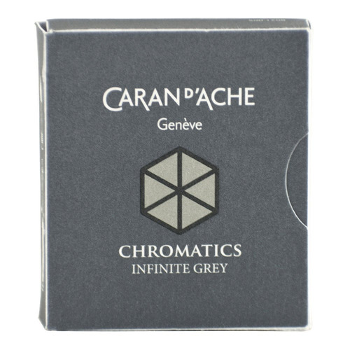 Caran Dache Cartucho De Tinta Cromatica Gris Infinito Paqu