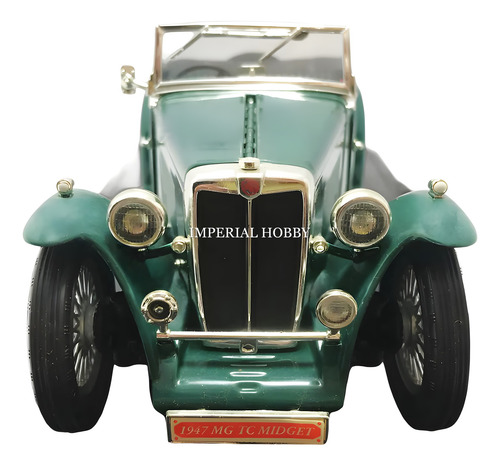 Mg Tc Midget 1947 - B Road Signature 1/18 Verde Ingles