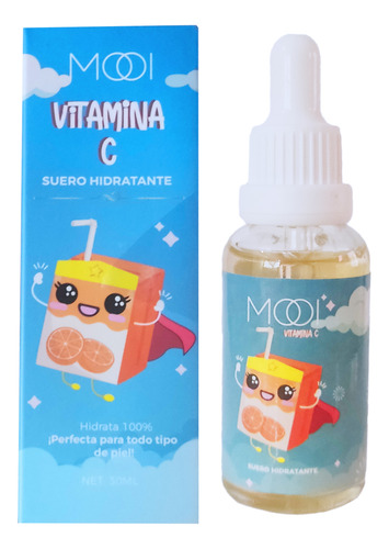 Serum Facial Hidratante Reparador Noche Y Día Mooi 30ml