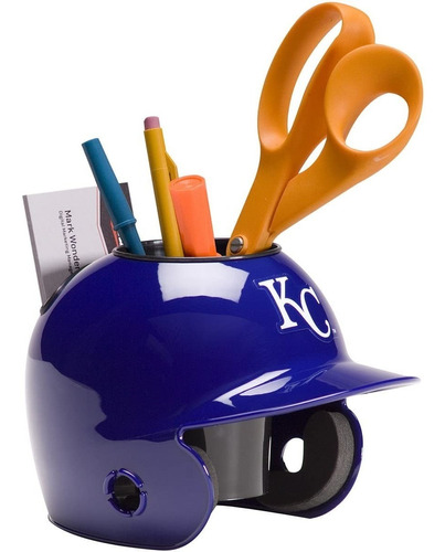 Mini Casco Organizador Escritorio - Mlb Kansas City Royals