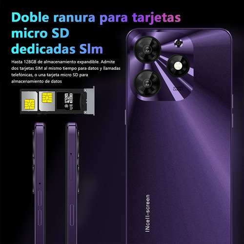 Android Celulares 4g Spark 10 Pro 6.53 Pulgadas Barato Ram3gb Y Rom64gb