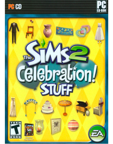 Sims 2 Celebration Stuff - Nuevo- Físico- Pc Game