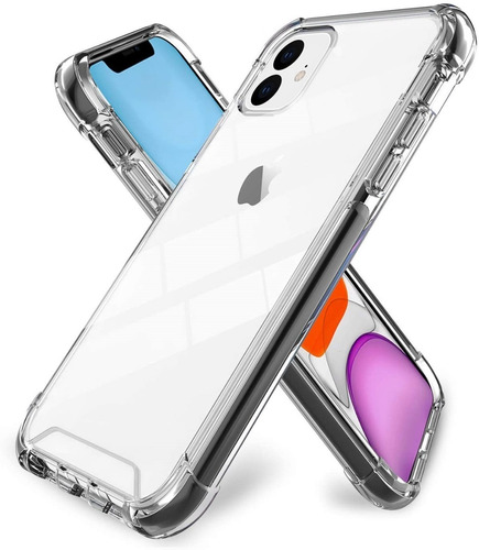 Funda Protector Case Transparente Anti Shock Para iPhone 11