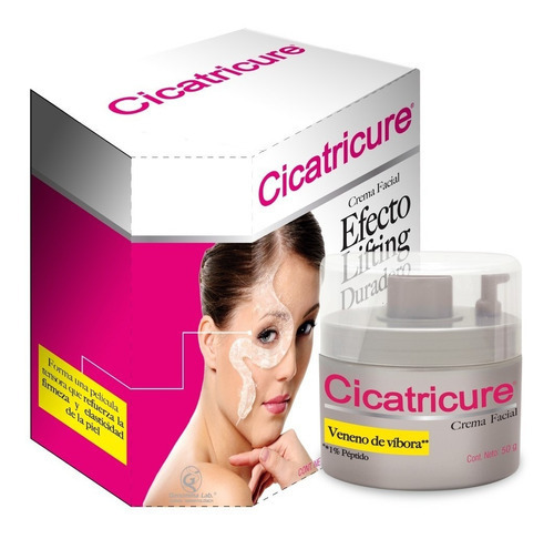 Crema Facial Cicatricure Efecto Lifting Veneno De Víbora