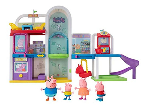 Peppa Pig Centro Comercial Con Familia, Incluye 1 Juego