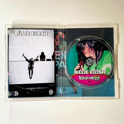 Dvd Billie Eilish Lollapalooza Brasil 2023 Happier Than Ever