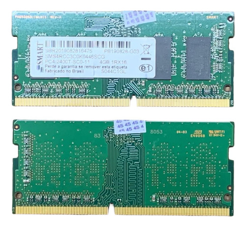 Memória Notebook Ddr4 Smart 4gb 3200 1rx16