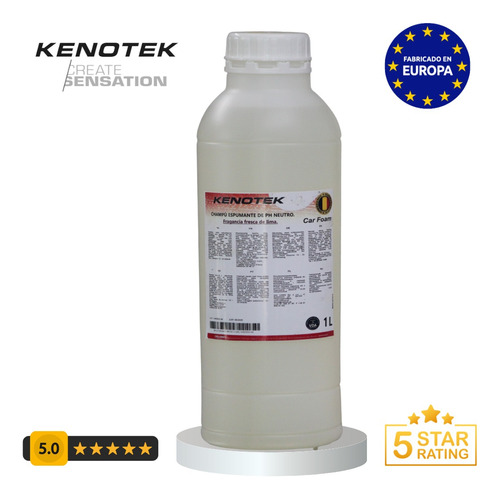 Kenotek Shampoo Ph Neutro 1 Litro Car Foam Concentrado