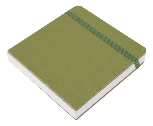 Cuaderno De Bocetos En Acuarela Verde Y Verde, 30 Hojas, 300