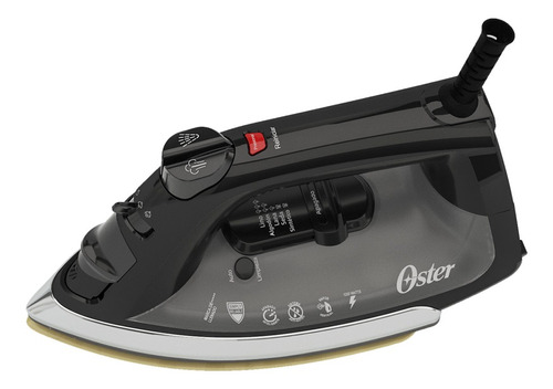 Plancha Clásica Oster® Negra Gcstcb200