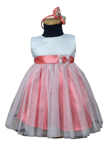 Vestido Evento Beba Con Tul