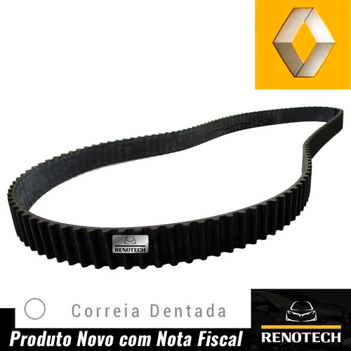 Imagem 2 de 10 de Correia Dent Meg San Dust 1.6 16v K4m 08 A 16 8200897100