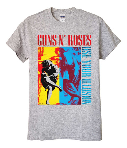 Polera Guns N Roses Illusion I Y Ii Rock Abominatron