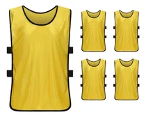 Comprar Pack X5 Chalecos De Entrenamiento Fútbol Hockey Deportivo 