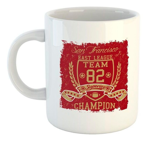 Taza De Ceramica East League Team San Francisco