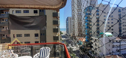Imagem 10 de 19 de Apartamento Com 3 Dormitórios À Venda, 160 M² Por R$ 600.000,00 - Canto Do Forte - Praia Grande/sp - Ap2123