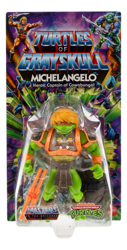 Michelangelo Maestros Del Universo Tortugas De Grayskull