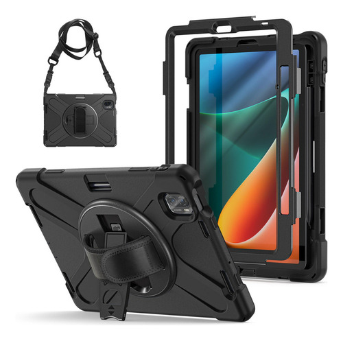 Capa De Tablet Genty Para Mi Pad 5/mi Pad 5 Pro 11 Preta