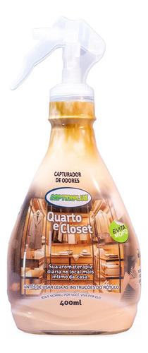 Capturador De Odores Quarto E Closet 400ml Capterplus