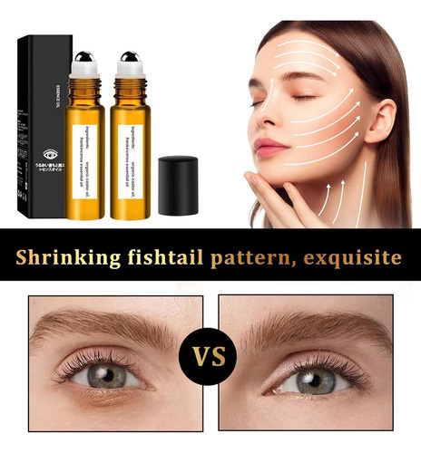 Aceite De Ricino E Incienso Time Eraser Rollerball, Aceite D