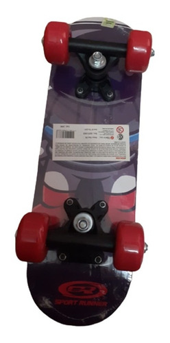 Skate Patineta Freestyle Lija Antideslizante Maple Diseño 