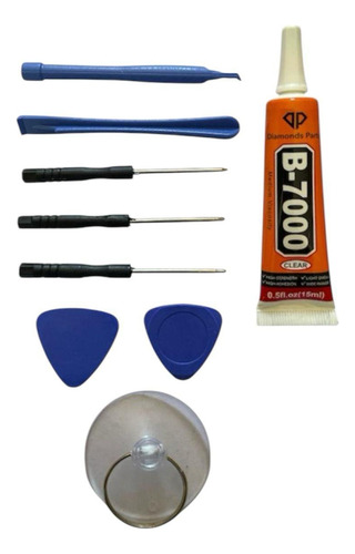 Kit Tela Compatível Com A14 4g A145 Sem Aro + Chave E Cola