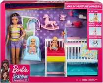 Comprar Barbie Skipper Babysitters Muñeca Niñera Guarderia De Bebes